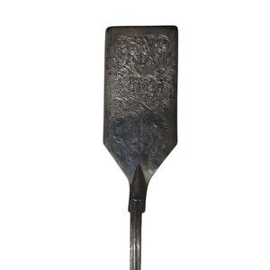 Vintage Silver Plate Kings Pattern Large Serving Spatula Engraved Ornate